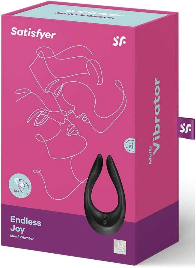 Satisfyer Partner Multifun 2, Vibrator for Women, Men and Couples, with 100 Vibration Combinations, Battery Technology, Waterproof - Image 3