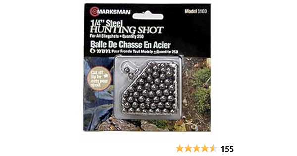 Amazon Com Marksman Hunting Shot Slingshot Ammo Sports Outdoors