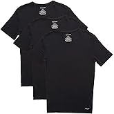 Tommy John Mens Second Skin Modal V-Neck Stay Tucked Undershirt 3-Pack