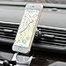 Magnetic Air Vent Car Mount – Aluma Magnetic Phone Holder – Universally Compatible for iPhone Samsung HTC LG Phones – Strong Magnetic Vent Mount