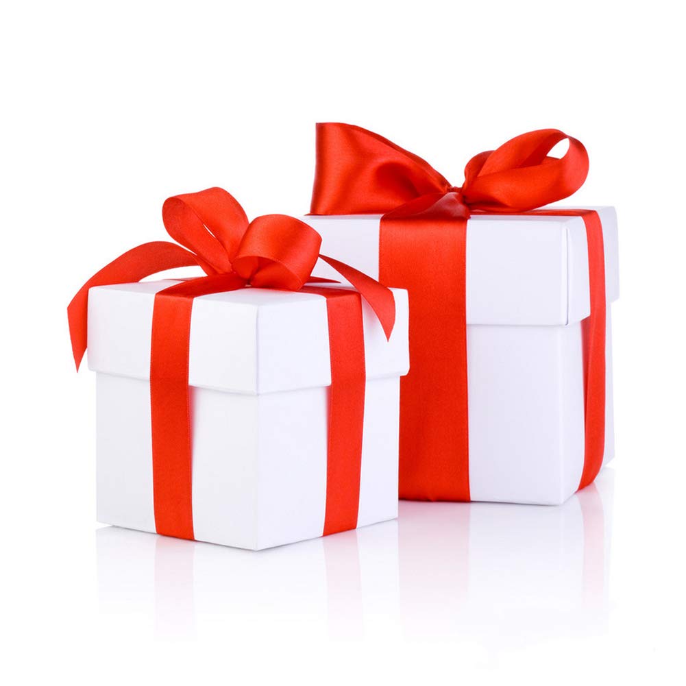 Solid Color Double Faced Red Satin Ribbon 3/8