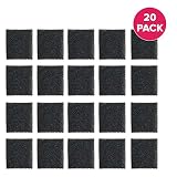 Think Crucial Replacements for AeroGarden Sponge Filters Fit Miracle-GRO AeroGarden Pumps, Reduces Dirt & Debris in Pump, Increases Life of AeroGarden Pump (20 Pack)