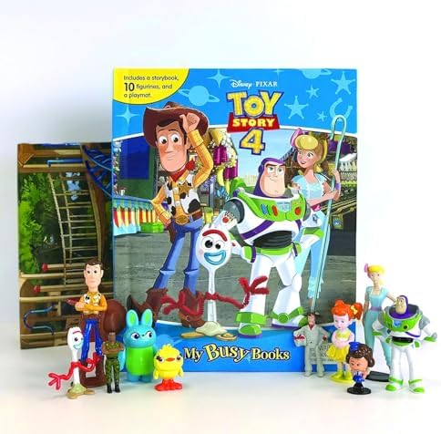 Disney / Pixar Lightyear My Busy Books - Storybook, 10 figurines