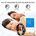 Fitness Tracker Watch, Homogo H2 Fitness Watch Activity Tracker with Sleep Monitor, Smart Pedometer for Step Distance Calories Track (Black+Blue Band) ¡­