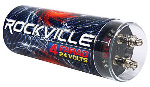 Rockville RDA4+8K Dual 4/8 AWG Multi-Amp True Gauge Wire Kit+4 Farad Capacitor - Thumbnail 5