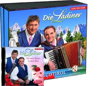 Die Ladiner Rosen Aus Sudtirol 4 Cd Box Neue Cd Ich Male Rosen In Dein Herz Gratis Amazon De Musik Cds Vinyl