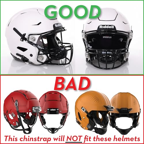 Riddell SpeedFlex Hard Cup Cam-Loc Chinstrap US Flag Helmet