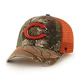 NFL Chicago Bears '47 Huntsman Closer Camo Mesh Stretch Fit Hat, One Size, Realtree Camouflage
