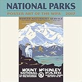 National Parks Poster Art of the WPA Mini Wall Calendar 2017