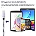 Micro USB Cable, Sicodo 5-Pack High Speed [3FT] Nylon Braided USB 2.0 A Male to Micro B Data Sync Charger Cable Compatible,Samsung Galaxy S7 S6 Edge, HTC, Sony, PS4, LG, BlackBerry and More