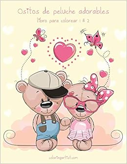 Ositos De Peluche Adorables Libro Para Colorear 1 2 - 