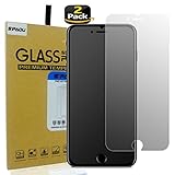iPhone 7 8 Plus Matte Screen Protector, [2-PACK] SIPAOU 9H Hardness Matte Tempered Glass Screen Film [Case Friendly] [Good Light Transmission] for iPhone 7 8 Plus (for iPhone 7 Plus/8 Plus(5.5 Inch))