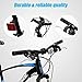 Murtisol Mountain Bike 26” Hybrid Bicycle with Dual Disc Brake,21 Speeds Derailleur, Designed Cool Frame, Adjustable Seat，Blue Blackthumb 3