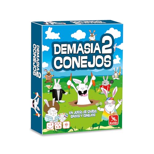 - Demasia2 Conejos | Juego De Mesa 7 Años O Más | Juegos De Mesa para 2 A 4 Jugadores | Juegos Infantiles | Juego Cartas Niños 15 Min | Regalo Niño 7 Años