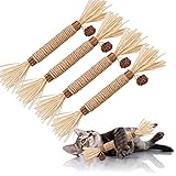 GREMBEB Cat Toys Silvervine Chew Stick,Kitten Treat