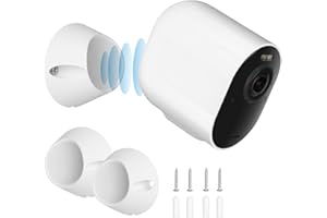 UYODM 2 Pack Magnetic Wall Mounts Design for Arlo Pro 5S 2K, Pro 4, Pro 3, Ultra 2, and Ultra Cameras, Upgrade Accessories for Arlo Easy to Install and Remove, 360° Adjustable to Get the Perfect Angle