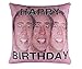 KISSBUTY Mermaid Pillow Cover Magic Reversible Sequin Pillow Cover Throw Cushion Case Decorative Pillowcase That Change Color (Nicolas Cage Pillow Cover)