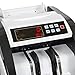 ARKSEN Dual LCD Display + External Displays Money Bill Counter Counterfeit Detector UV/MG/IR CE Listed