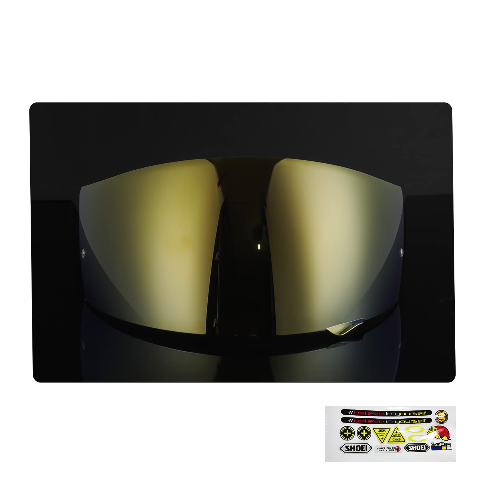 MIRNVRFL CNS-1 Motorcycle Helmet Visor Replace The