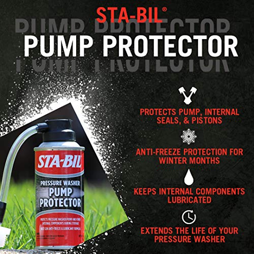 STABIL Pump Protector Protects Pressure Washer Pumps and Other