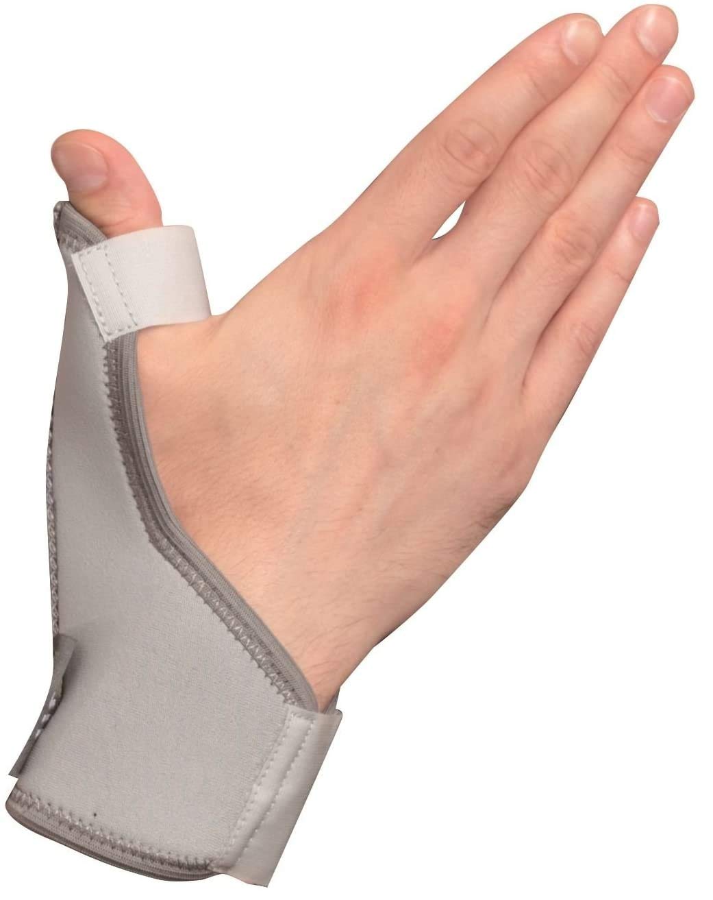 Solace Care Thumb Splint Spica Brace | Provides Support to Wrist & Thumb | Guards Left or Right Hand | For Fracture Arthritis Tenosynovitis & Carpal Tunnel Syndrome (Grey, Small - 13 - 15 cm)