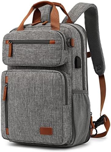 CoolBELL Laptop Backpack Lightweight Business Convertible Shoulder