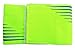Ancefine Stripe Elastic Adult Youth Soccer Captain Armband,5-Pack (Green)