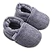 Usstore 1Pair Kid Infant Baby Toddler Newborn Anti-slip Soft Sole Shoes (0~6 Month, Gray)