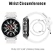 CSVK Compatible with Samsung Galaxy Watch3 45mm/Galaxy Watch 46mm/Gear S3 Frontier/Classic Watch Band Soft Silicone Sport Strap Wristband Bracelet