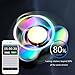 Fidget Spinner, Greatever EDC Fidget Toy Stress Reducer Time Killer Fingertip Gyro Hand Spinner Focus Toy Finger Toy for ADHD, Anxiety, Boredom, Autism Adult Kids (S1C Rainbow)