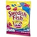 SWEDISH FISH Tails 2 Flavors in 1 Soft & Chewy Candy, 12 - 4 oz Bags