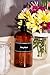 Bottiful Home-16 oz Refillable Durable Translucent Amber PET Plastic Body Wash & Hand Soap Pump Bottles-B&W Pre-Applied Fully Waterproof Labels-100% Rust-FREE, Clog-FREE, Drip-FREE