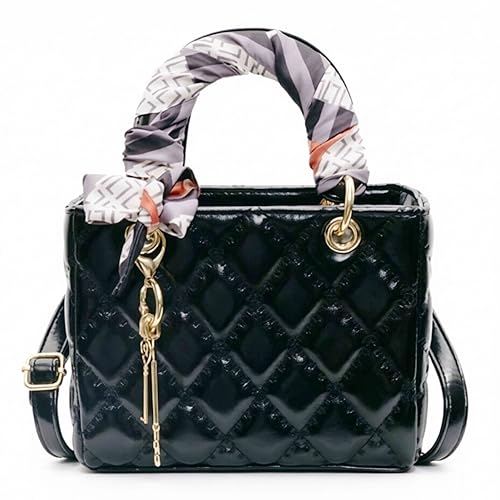 Ansseng Quilted Box Bag