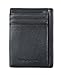 Cedarbrook Slim Card Wallet Leather - Ultra Thin Card Holder