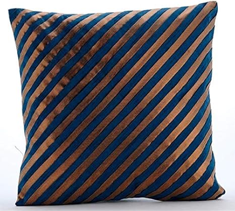 copper accent pillows