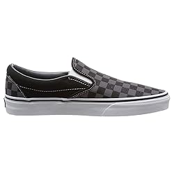 Vans Men's Trainers, Black Pewter Checkerboard, 6 us