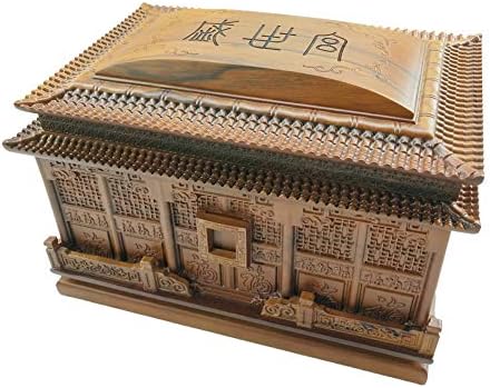 YJR Shengshi Palace solid urn box solid wood life box ebony Dalbergia pet casket