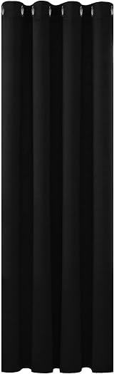 Deconovo Blackout Curtain Panel 52x63 Eyelet Thermal Insulated Bedroom