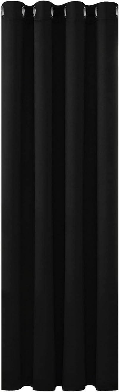 Deconovo Blackout Curtain Panel 52x63 Eyelet Thermal Insulated Bedroom