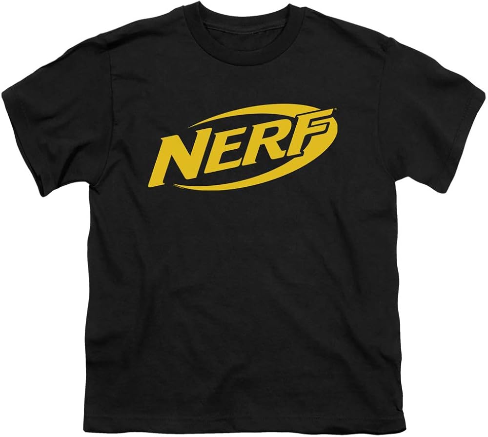 amazon com nerf logo unisex youth t shirt for boys and girls clothing nerf logo unisex youth t shirt for boys and girls