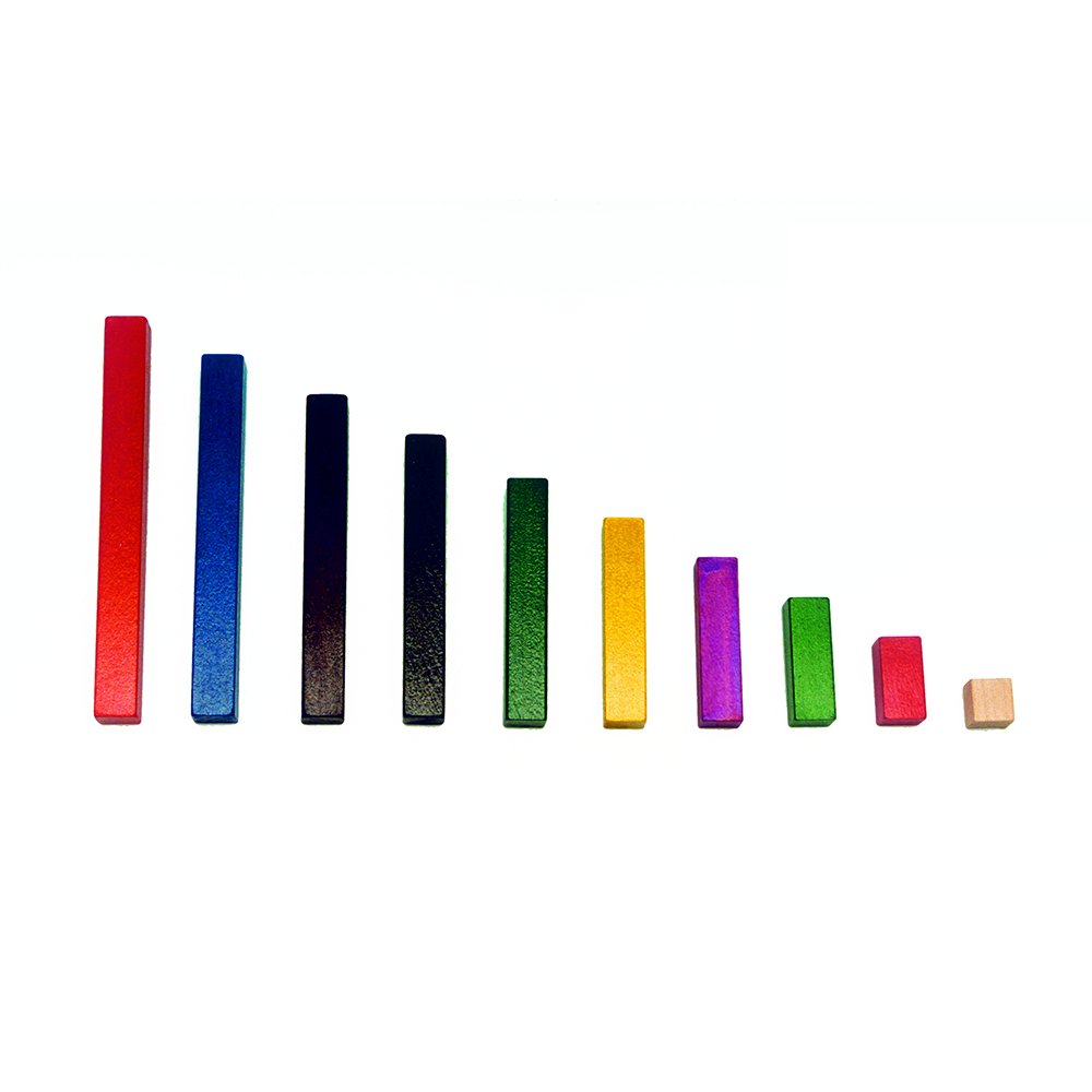 Forchtenberger Cuisenaire Grid Bars Playset