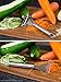 StarPack Premier 2 Pack Mixed Peeler Set - Julienne & Vegetable Peeler - Y-Shaped Kitchen Utensils