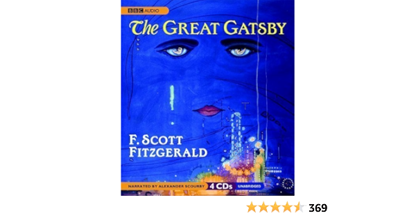 By F Scott Fitzgerald The Great Gatsby Audiobook Amazon Com Books
