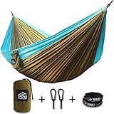 Proventure Camping Hammock & FREE Tree Straps - Lightweight and Compact - For Backpacking, the Beach, Back Yard, Travel, or Any Adventure!