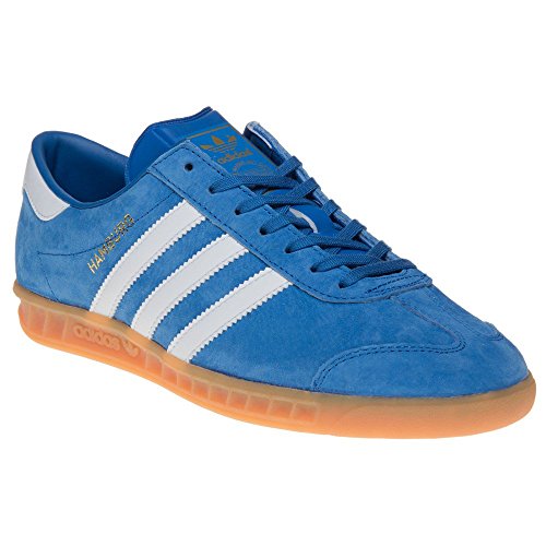 Adidas Hamburg Mens Trainers Blue Gum 10 Uk Desertcart Seychelles