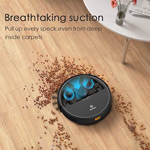 MOOSOO Laser Robot Vacuum, 360° SLAM Mapping Lidar Navigation Robotic
