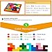 Jumbo Size Wooden Tetris Game Tangram New Style 13 Pcs Brain Teaser Puzzle for Kid Toys Educational 3D Jigsaw Puzzles, Smooth-Bright Color, Good Quality Beech Wood, Gift For Children Aged 3-UP Year