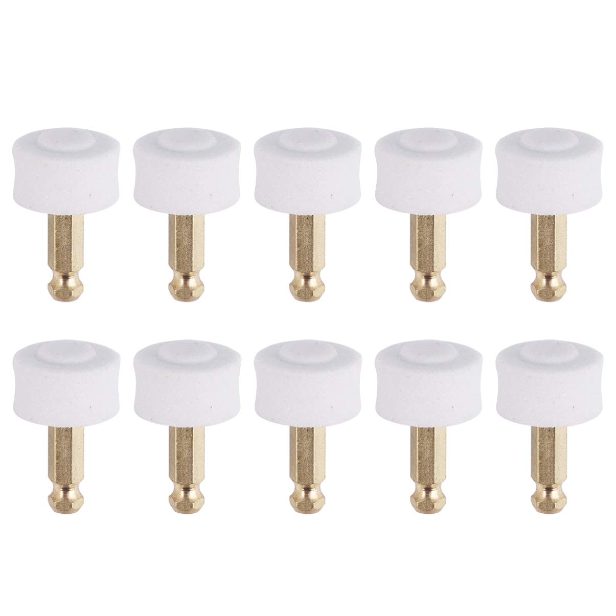 10pcs Pet Nail Head Dog Nail Trimmer Cat Nail Polisher Electric Grooming Tool Nail Replacement Pet Claw Care Supplies for Pet Dogs Cats