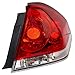 Brock Aftermarket Passenger Right Tail Light Assembly Compatible with 2006-2013 Chevy Impala