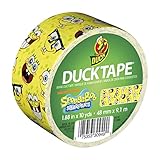 Duck Brand 280906 Licensed Duct Tape, SpongeBob SquarePants, 1.88 Inches x 10 Yards, Single Roll